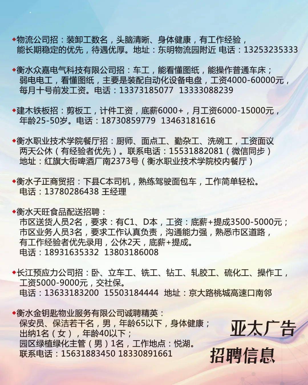 招聘昌黎最新招工信息，开启职业生涯新篇章